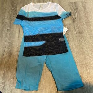 2 Piece See thru MESH Set size S